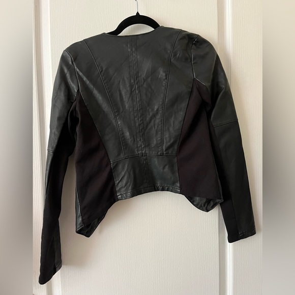 Dynamite Faux Leather Blazer Jacket - Picture 3 of 3